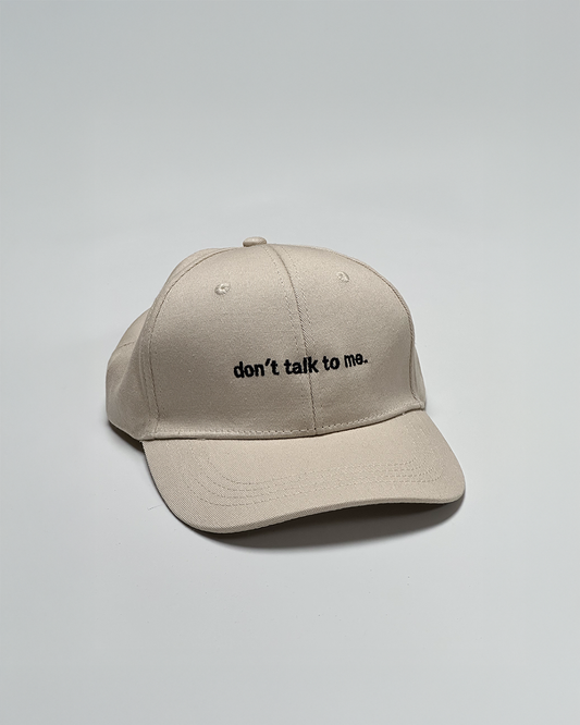 "don't talk to me." Cap