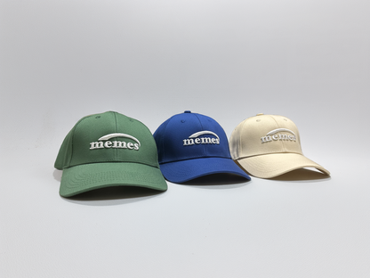 "memes" Puff Embroidered Cap