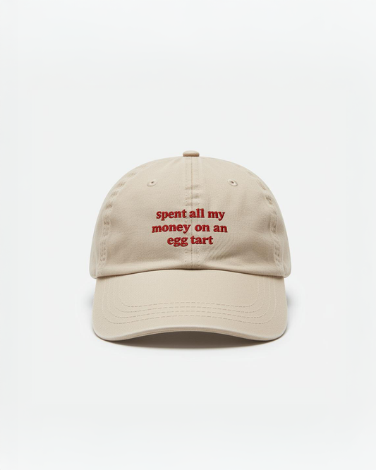 "egg tart" Cap