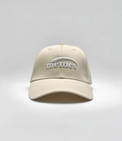 "memes" Puff Embroidered Cap