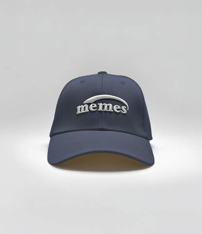 "memes" Puff Embroidered Cap